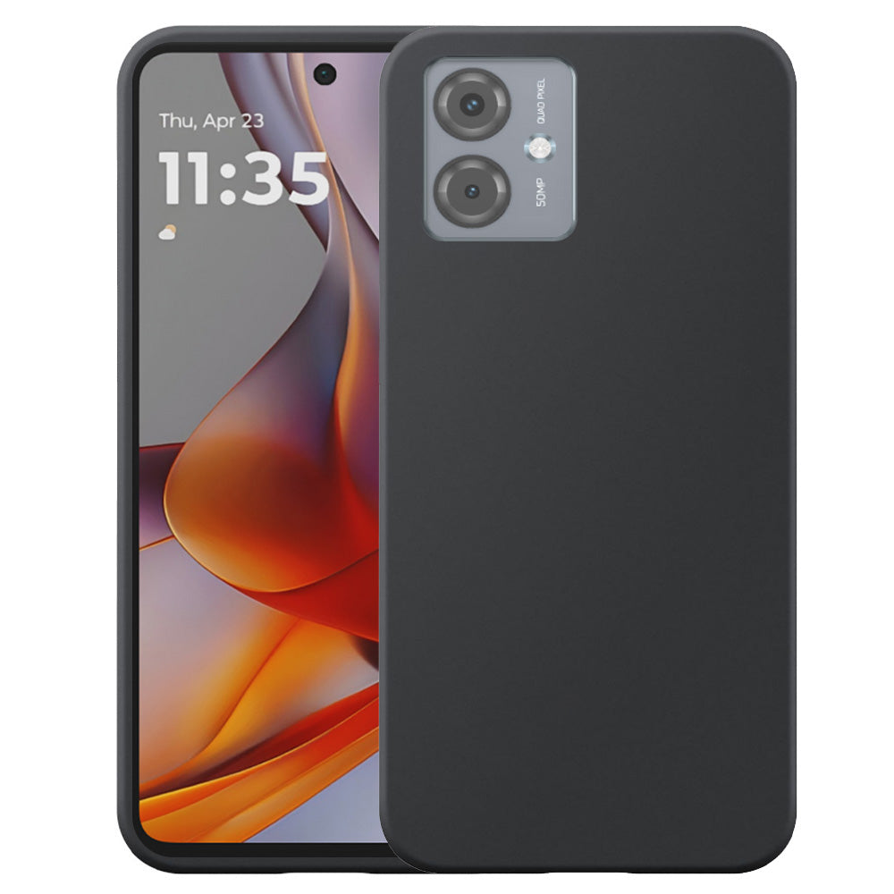 Geschikt voor Motorola Moto G75
  Telefoonhoesje Flexibel Siliconen TPU hoesje - Flexible Back Cover Case
  Siliconen TPU - Zwart - Smartphonica