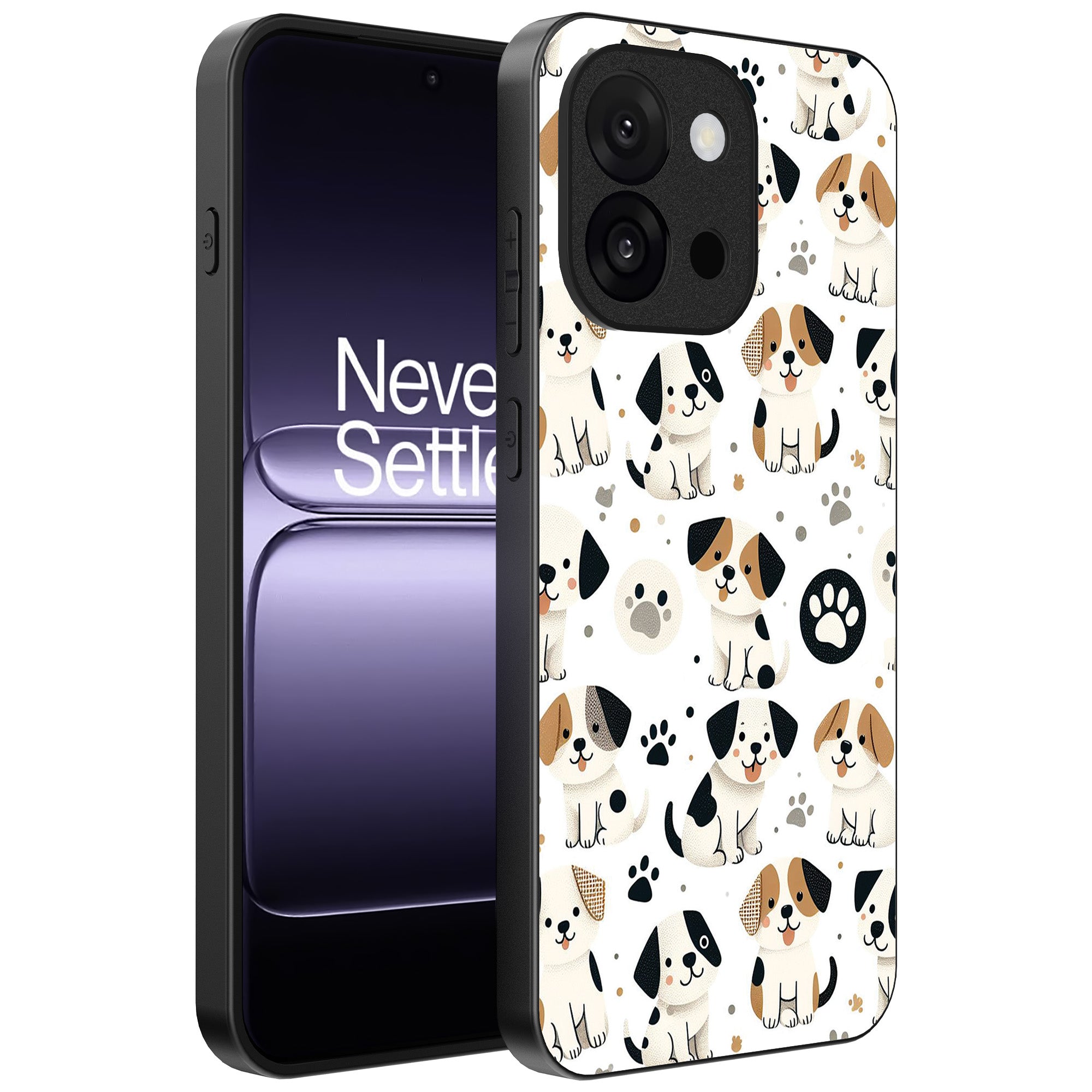 Telefoonhoesje Geschikt voor OnePlus 13T met honden
 opdruk - TPU backcover case dog design