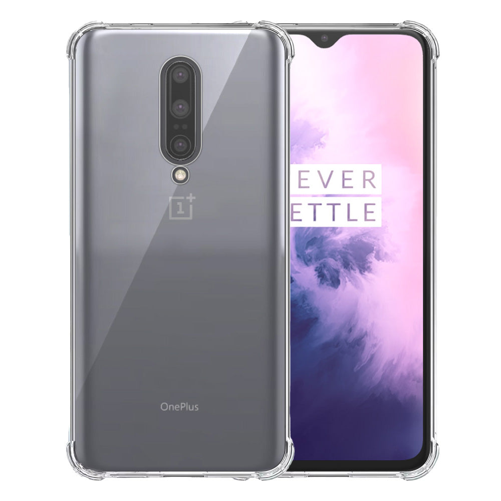 Telefoonhoesje Geschikt voor OnePlus 7
  Pro Transparant - Shockproof TPU Siliconen Case met Stootrand Doorzichtig -
  Smartphonica