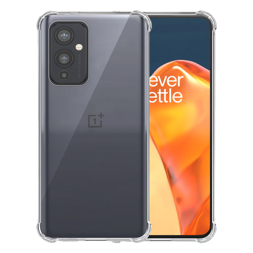 Telefoonhoesje Geschikt voor OnePlus
  9  Transparant - Shockproof TPU
  Siliconen Case met Stootrand Doorzichtig - Smartphonica