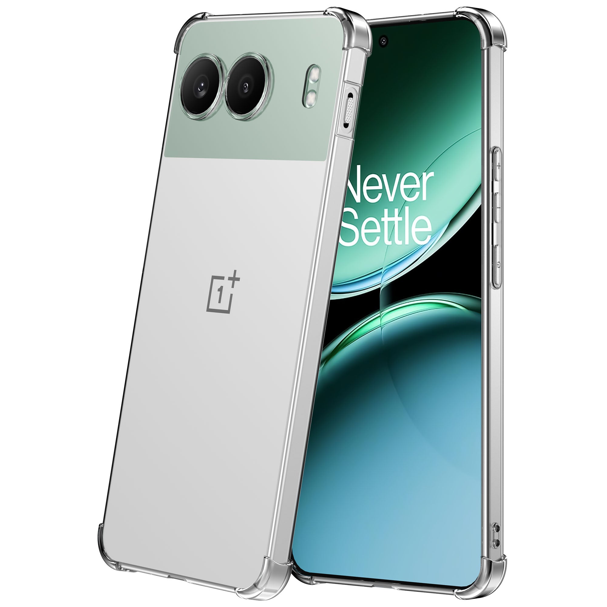 Geschikt voor OnePlus Nord 4
  Telefoonhoesje Transparant met Stootrand - Clear Case Shockproof TPU
  Siliconen Back Cover Case Doorzichtig - Smartphonica