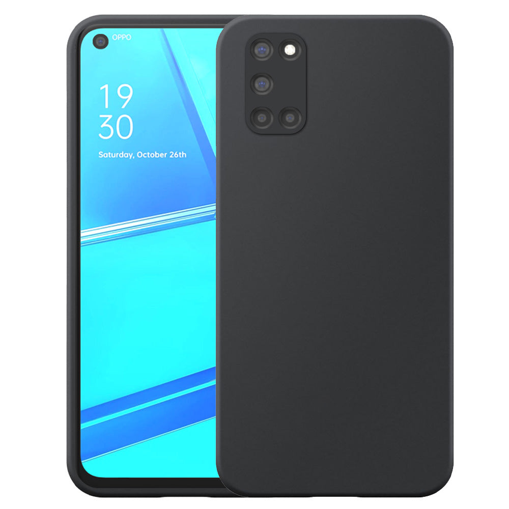 Geschikt voor Oppo A52 / A72 4G
  Telefoonhoesje Zwart Flexibel Siliconen TPU hoesje - Flexible Back Cover Case
  Siliconen TPU - Zwart - Smartphonica