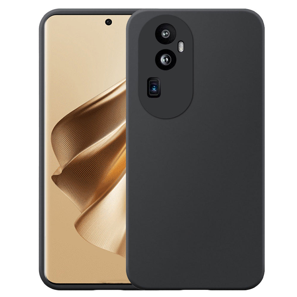 Geschikt voor Oppo Reno 10 Pro Plus
  Telefoonhoesje Zwart Flexibel Siliconen TPU hoesje - Flexible Back Cover Case
  Siliconen TPU - Zwart - Smartphonica