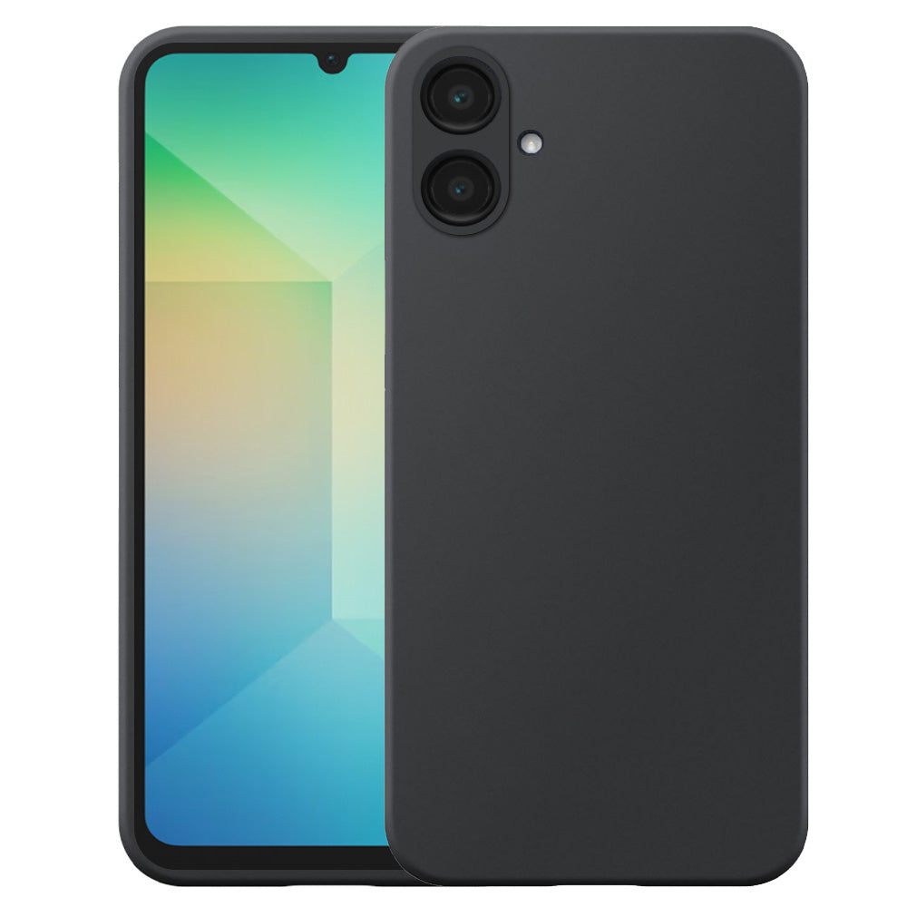 Geschikt voor Samsung
  Galaxy A06 Telefoonhoesje Flexibel Siliconen TPU hoesje - Flexible Back Cover
  Case Siliconen TPU - Zwart - Smartphonica