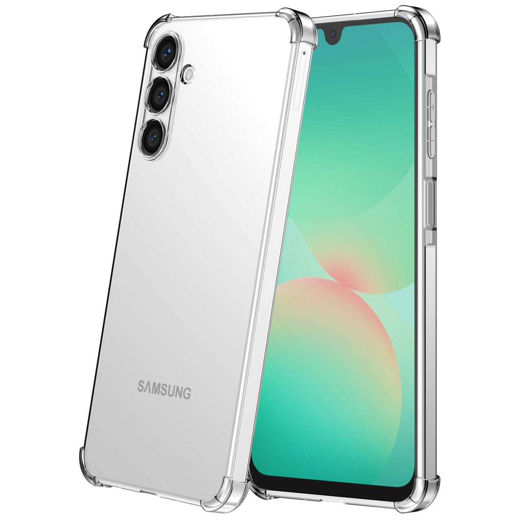 Geschikt voor Samsung Galaxy A26
  Telefoonhoesje Transparant met Stootrand - Shockproof TPU Siliconen Back
  Cover Case Doorzichtig - Smartphonica