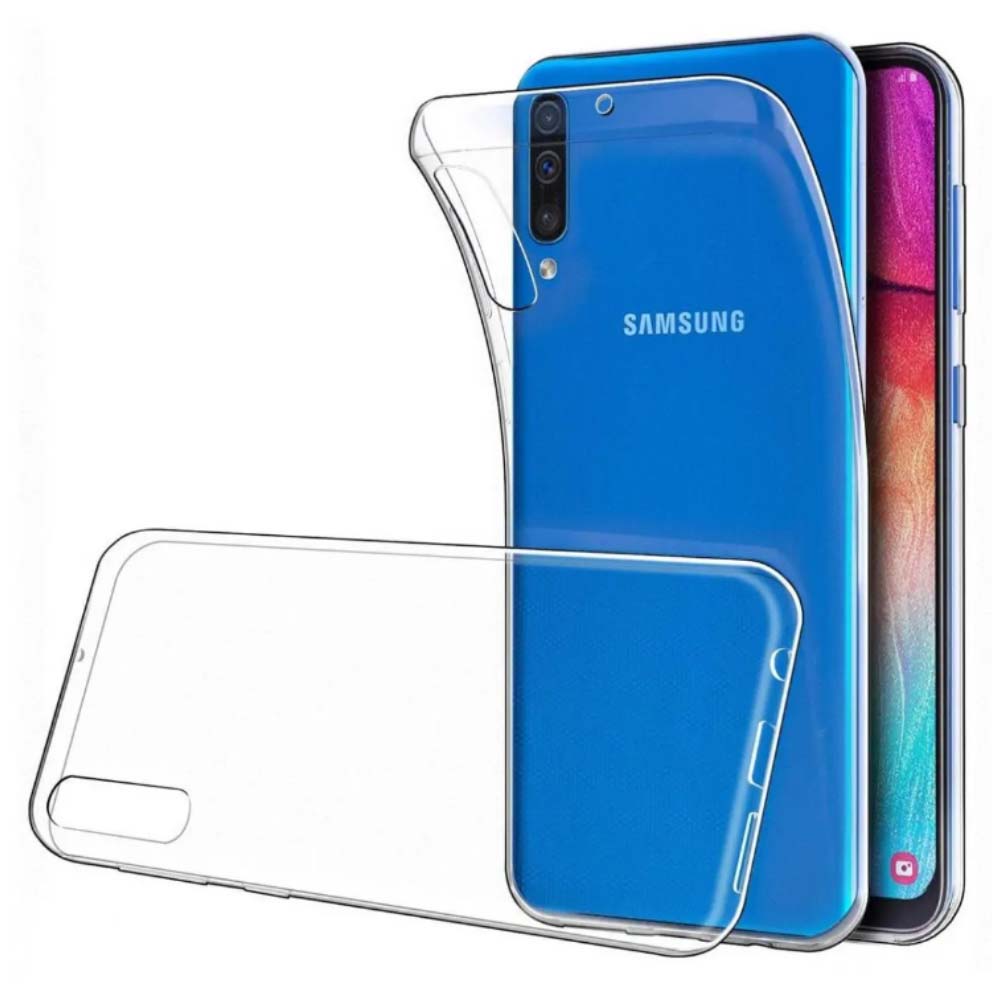 Telefoonhoesje Geschikt voor
  Samsung Galaxy A30s Transparant Siliconen - Doorzichtig Clear Case Back Cover