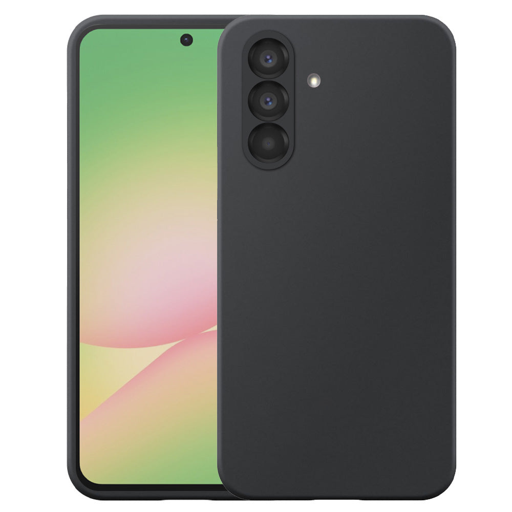 Geschikt voor Samsung Galaxy A56
  Telefoonhoesje Flexibel Siliconen TPU hoesje - Flexible Back Cover Case
  Siliconen TPU - Zwart - Smartphonica