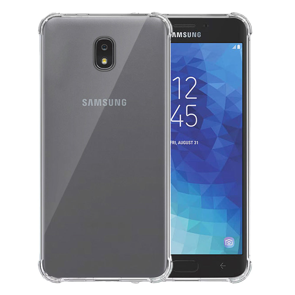 Telefoonhoesje Geschikt voor Samsung
  Galaxy J7 2018 Transparant Schokbestendig - Shockproof TPU SIliconen
  Backcover Case met Stootrand Doorzichtig