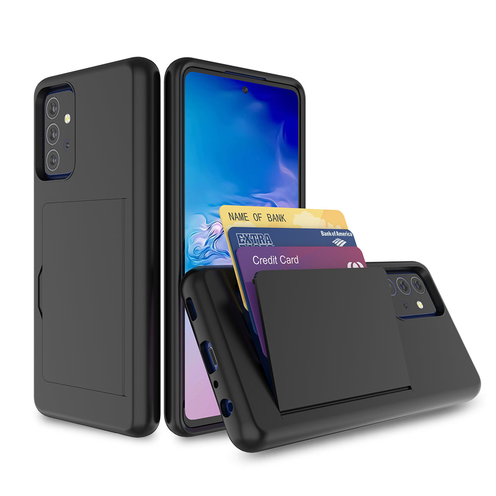 Samsung Galaxy S20 Ultra hoesje sterk TPU
  met pashouder - Zwart