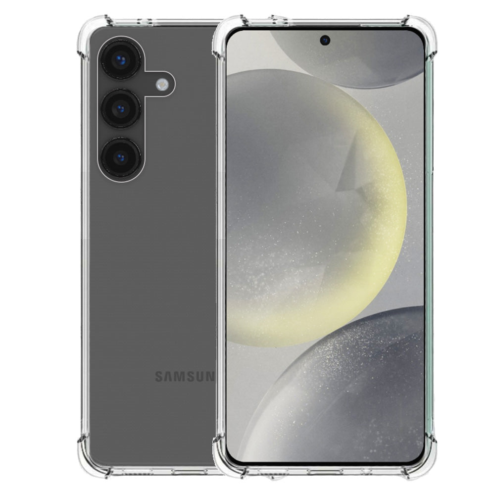 Telefoonhoesje Geschikt voor Samsung
  Galaxy S24 Plus transparant - Shockproof TPU siliconen Hoesje met Stootrand -
  Smartphonica
