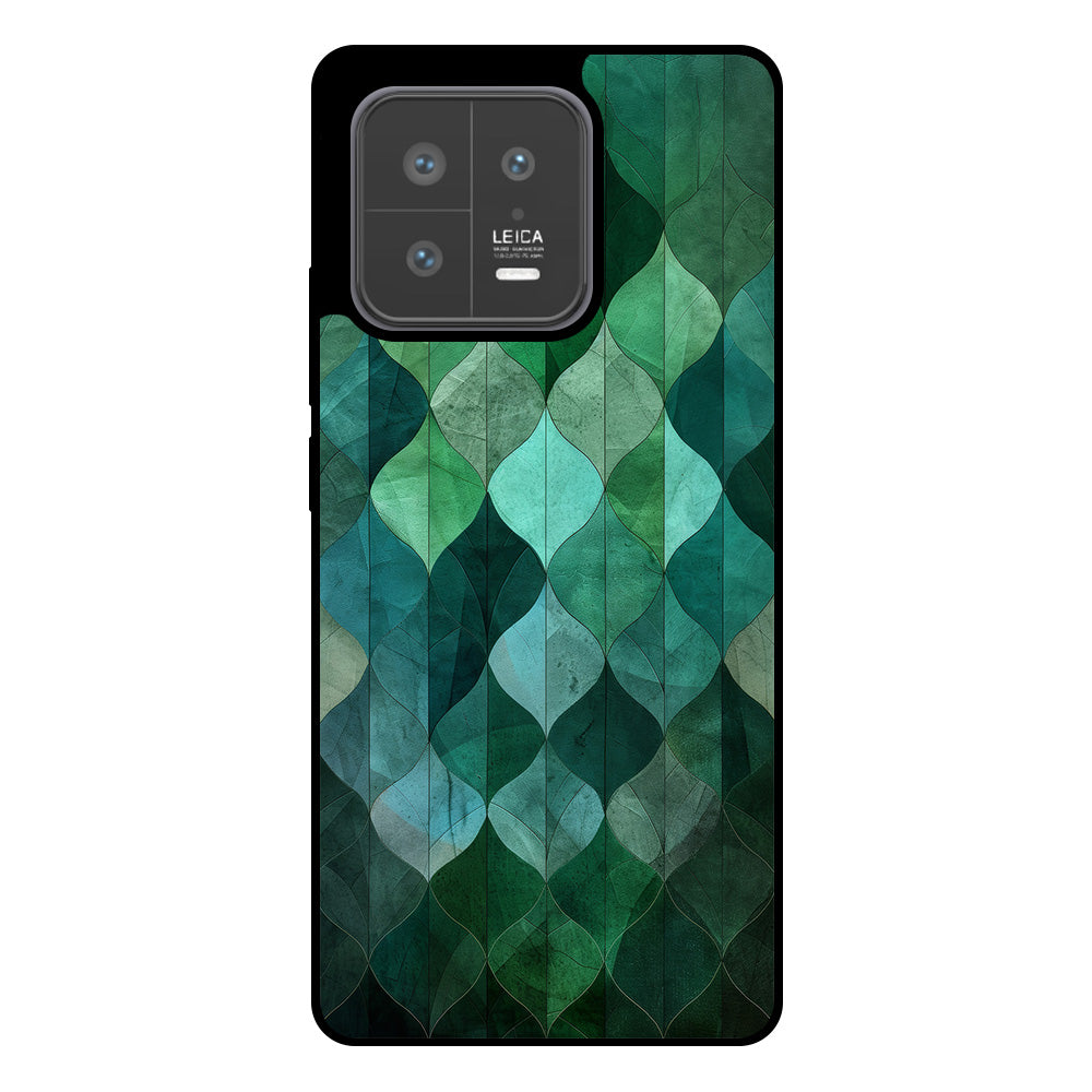 Telefoonhoesje
  Geschikt voor Xiaomi 13 met groene bladeren opdruk - TPU backcover case green
  leafs design