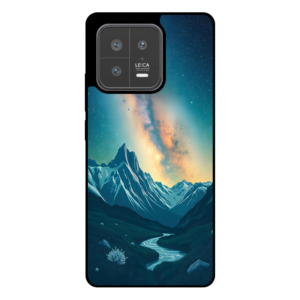 Telefoonhoesje
  Geschikt voor Xiaomi 13 met Sterrenhemel Opdruk - TPU Backcover Case With
  Space And Milkyway Design