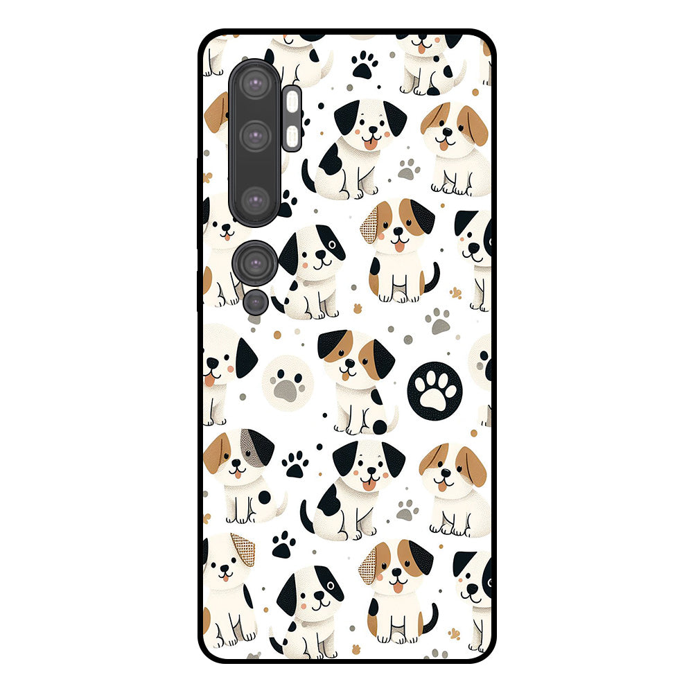 Telefoonhoesje Geschikt voor Xiaomi Mi Note 10 / 10
  Pro met honden opdruk - TPU backcover case dog design