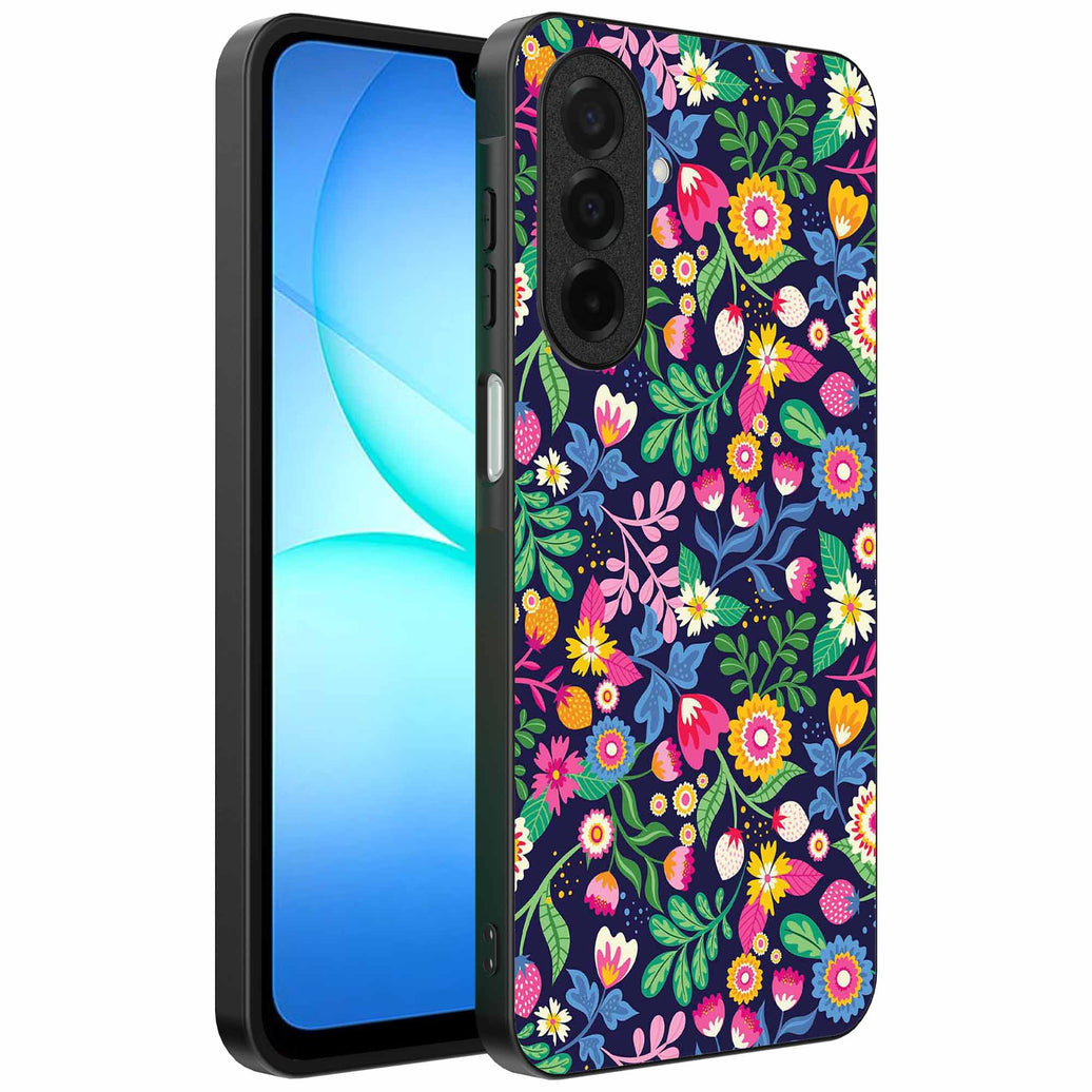 Geschikt voor
  Samsung Galaxy A17 Telefoonhoesje met bloemen opdruk - TPU backcover case
  flower design - Smartphonica