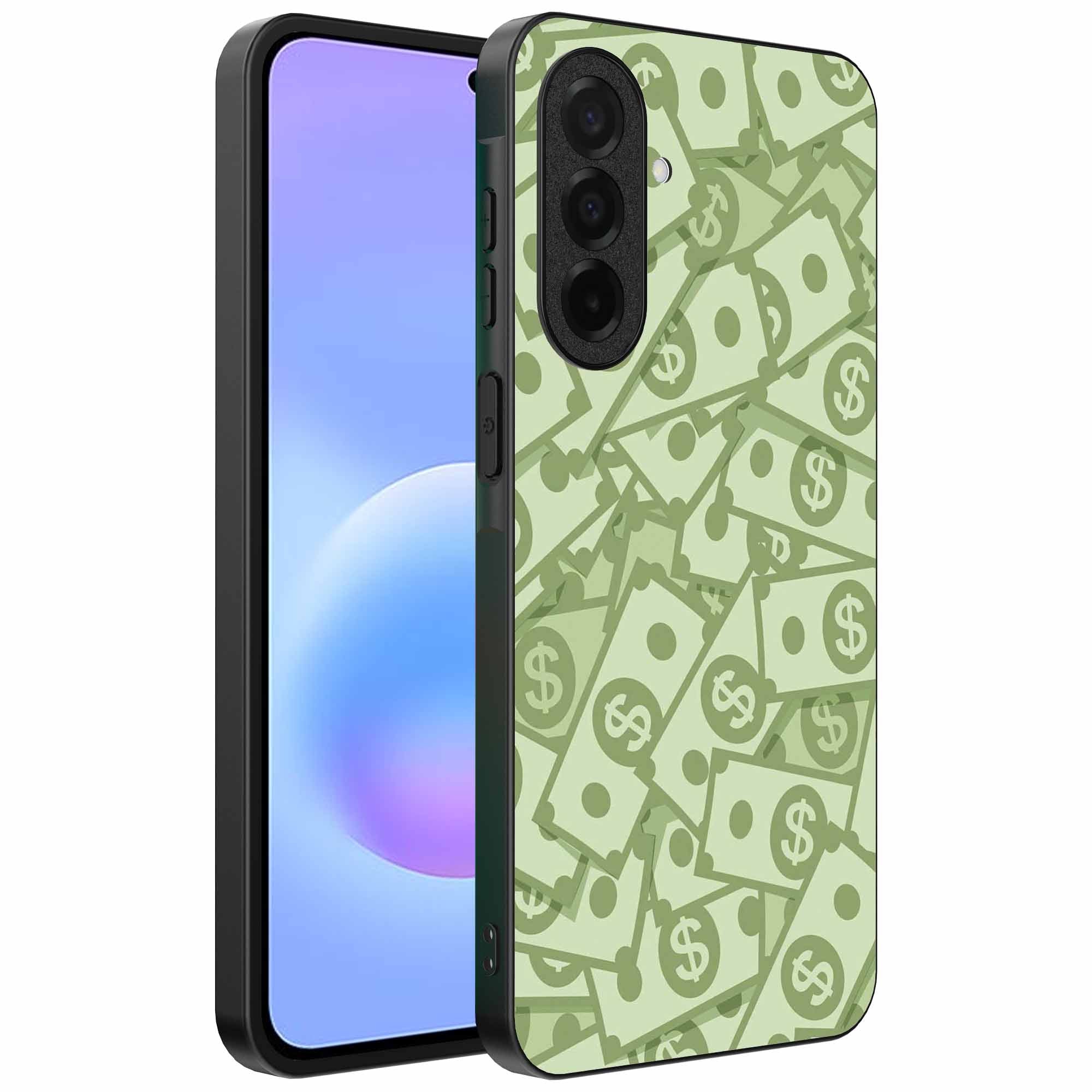 Geschikt voor
  Samsung Galaxy A57 Telefoonhoesje met Geld Opdruk - TPU Backcover Case With
  Money Design - Smartphonica
