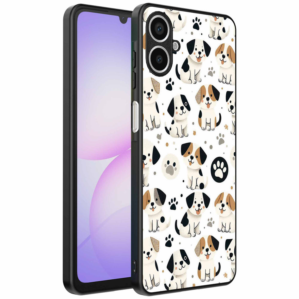 Geschikt voor
  Samsung Galaxy A07 Telefoonhoesje met honden opdruk - TPU backcover case dog
  design - Smartphonica