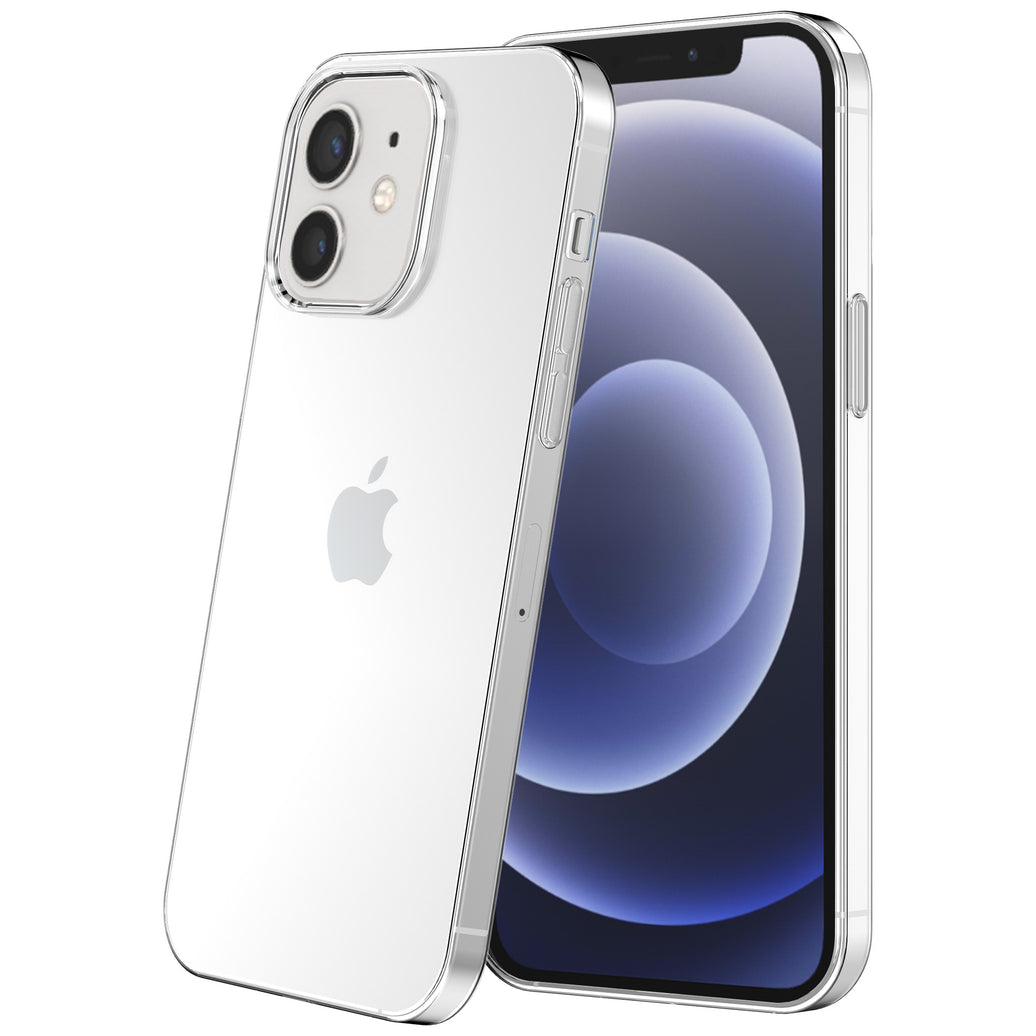 Telefoonhoesje Geschikt voor
  iPhone 12 Mini Transparant Siliconen - Doorzichtig Clear Case Back Cover