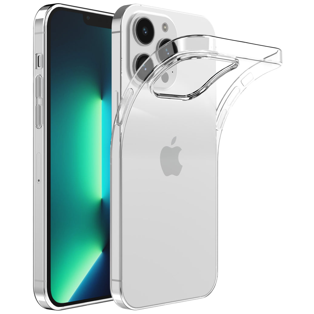 Telefoonhoesje Geschikt voor
  iPhone 13 Pro Max Transparant Siliconen - Doorzichtig Clear Case Back Cover