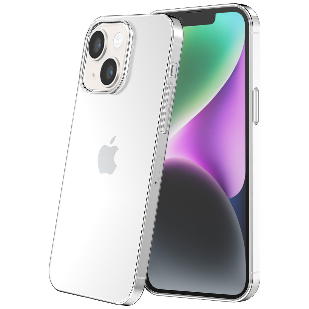 Telefoonhoesje Geschikt voor
  iPhone 14 Plus Transparant Siliconen - Doorzichtig Clear Case Back Cover
