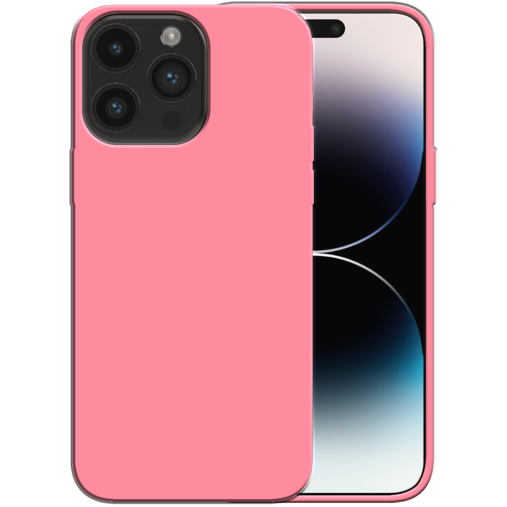 Siliconen hoesje voor iPhone 14 Pro Max
  case met zachte binnenkant - Roze