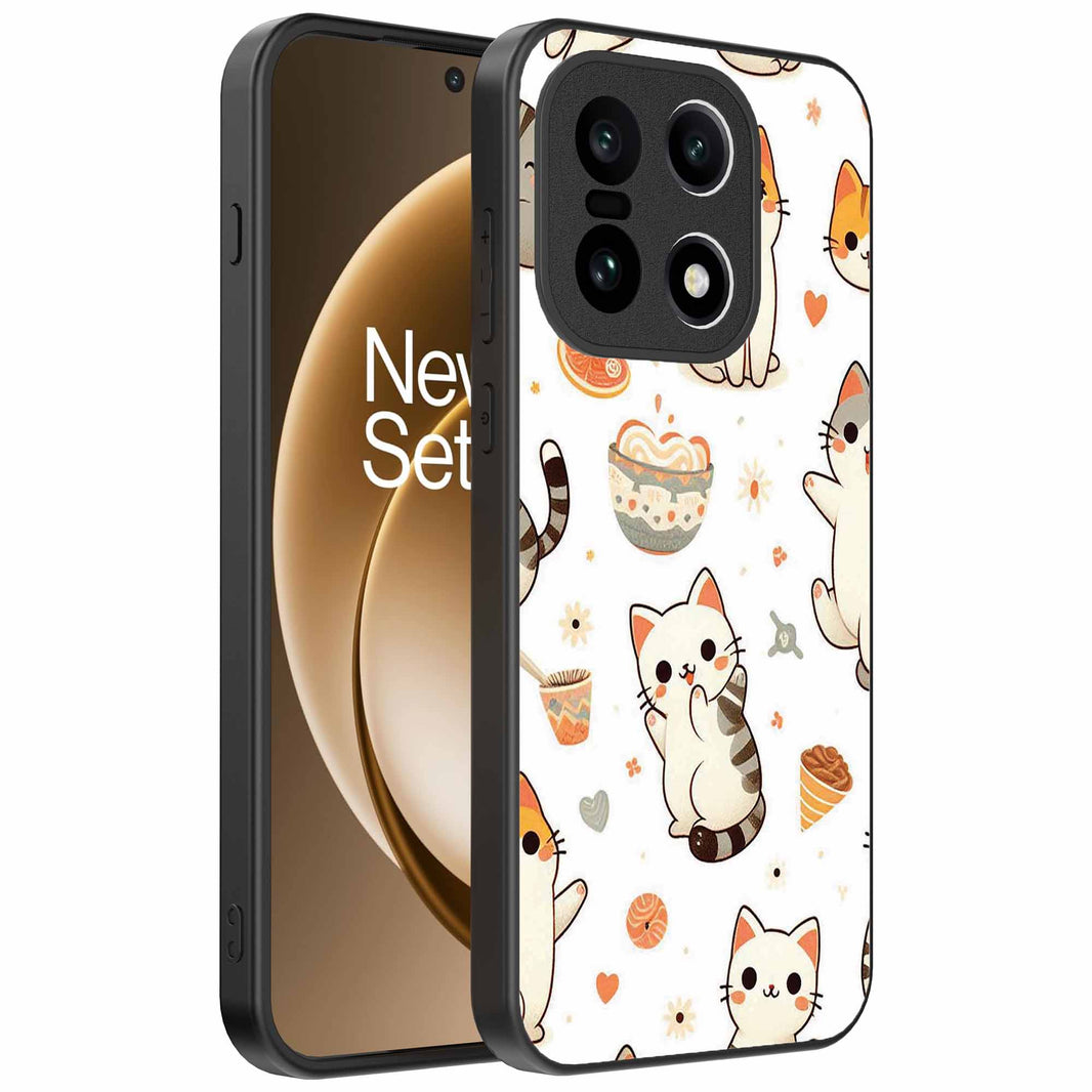 Geschikt voor
  OnePlus 15 Telefoonhoesje met katten opdruk - TPU backcover case cat design -
  Smartphonica