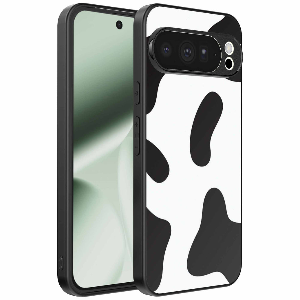 Geschikt voor Google Pixel 10 Pro XL
  Telefoonhoesje met Koeienvlekken Opdruk - TPU Backcover Case With Cow Patches
  Design - Smartphonica