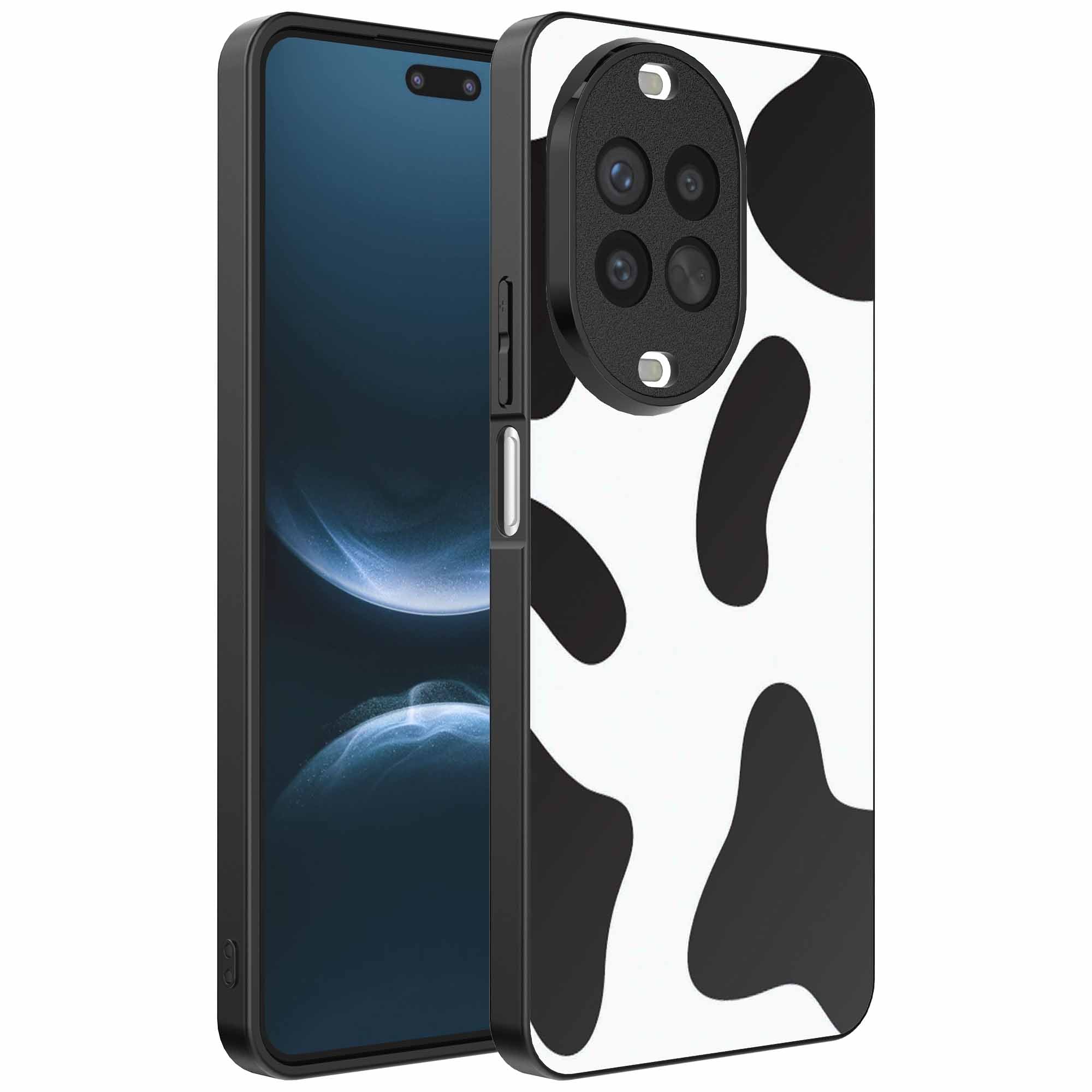 Geschikt voor
  Huawei Nova 14 Pro Telefoonhoesje met Koeienvlekken Opdruk - TPU Backcover
  Case With Cow Patches Design - Smartphonica