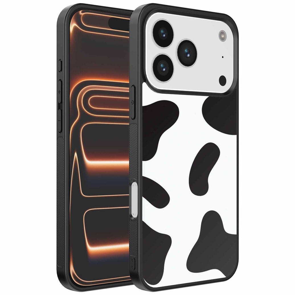 Geschikt voor
  iPhone 17 Pro Max Telefoonhoesje met Koeienvlekken Opdruk - TPU Backcover
  Case With Cow Patches Design - Smartphonica