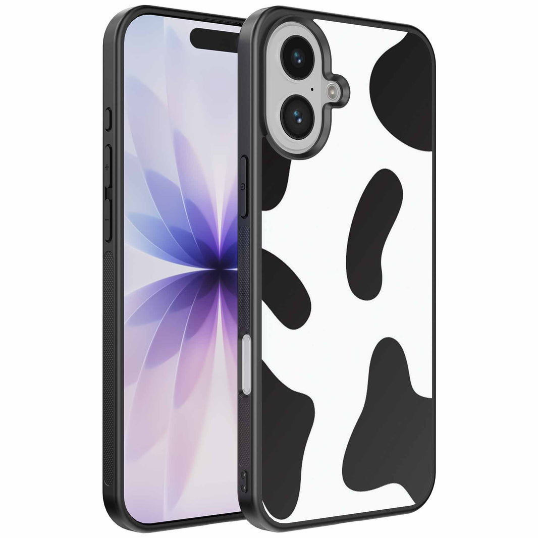 Geschikt voor
  iPhone 17 Telefoonhoesje met Koeienvlekken Opdruk - TPU Backcover Case With
  Cow Patches Design - Smartphonica