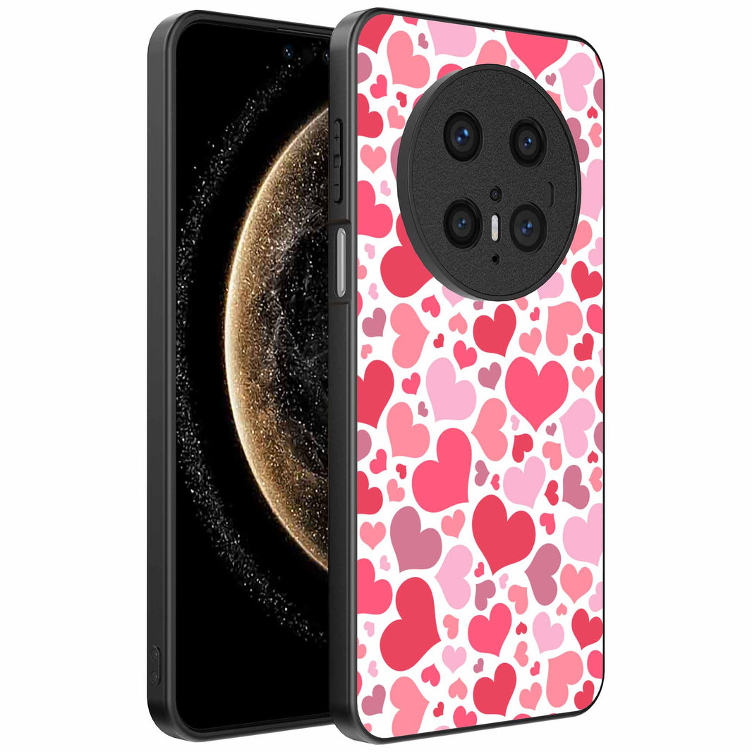 Geschikt voor
  Huawei Mate 70 Pro / 70 Pro Plus Telefoonhoesje met Hartjes Print - Hearts
  Design TPU Backcover Case - Kinder Hoesje met Hartjes Design - Smartphonica