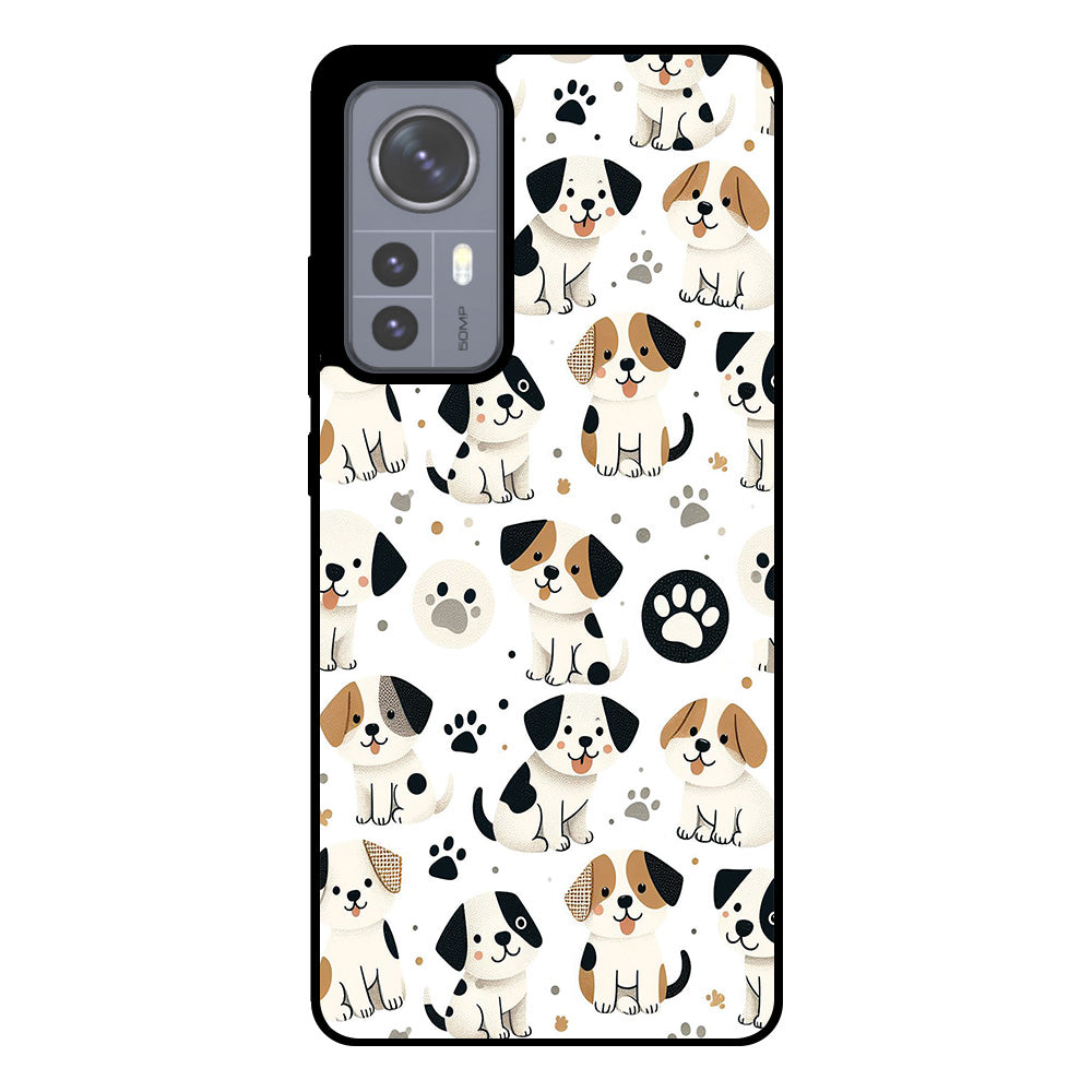 Telefoonhoesje
  Geschikt voor Xiaomi 12 met honden opdruk - TPU backcover case dog design